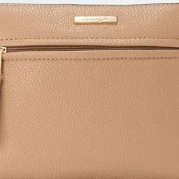 Forever Glam by Pantaloons Textured PU Structured Sling Bag with Cut Work image 2