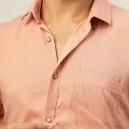 JADEBERRY Men Classic Slim Fit Opaque Casual Shirt image 2