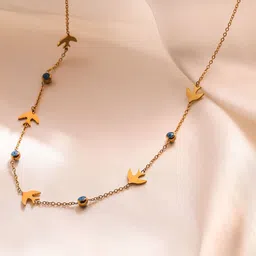 Just Lil Things Stone Studded Minimal Chain-picture-10