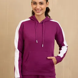 Nykd Women Hooded Long Sleeves Sweatshirt-picture-26
