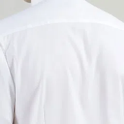 Eton Men Slim Fit Spread Collar Solid Cotton Formal Shirt image 3