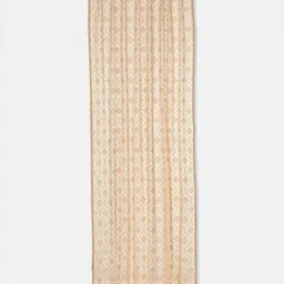 Fabindia standalone Beige & Tan Geometric Cotton Window Curtains image 4