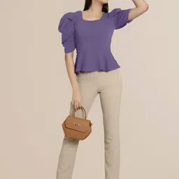 Mast & Harbour Puff Sleeve Top image 2