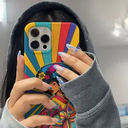 PEEPERLY iPhone 14 Pro Max Afro Queen Crystal Case image 4