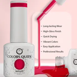 Colors Queen UV/LED Soak Off Gel Polish- 15 ml- Shade- 174 image 3