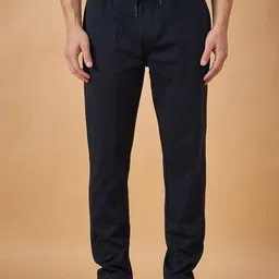 THE BEETEL HOUSE Men Cotton Mid-Rise Track Pants-image-55