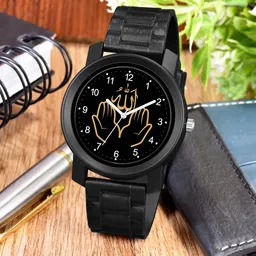 Gopal Shopcart Unisex Printed Dial & Straps Analogue Watch PandoBLK-Islamic-NUM03-CD_SH-image-90