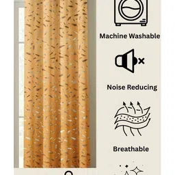 GEET CREATIONS Grey Door Curtain image 4