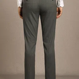 Luxure by Louis Philippe Men Slim Fit Trousers image 5
