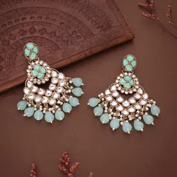 Anouk Geometric Drop Earrings-picture-10