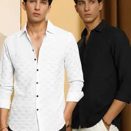 SZN Men Standard Casual Shirt image 2
