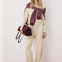 Trendyol Shirt Collar Top With Trousers-image-36
