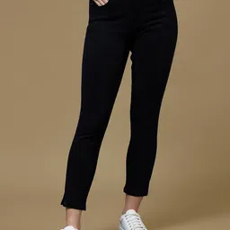 DOLCE CRUDO Women Skinny Fit High-Rise Stretchable Jeans-picture-31