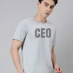 SZN Men Typography Printed Round Neck T-shirt-picture-33