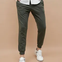 Fame Forever by Lifestyle Men Cotton Slim-Fit Mid-Rise Joggers-picture-23