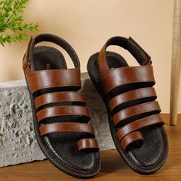 Kosher Men Ethnic Fisherman Sandals-picture-19