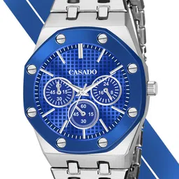 CASADO Men Analogue Watch with Bracelet 631-BLUE-SILVER-BRACELET-BLUE-BLUE631-picture-36