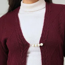 Duke Geometric Printed Tie-Up Shrug image 5