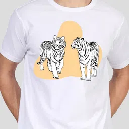 Greylongg Yorksteadd 2076 Graphic Printed Round Neck Casual T-shirt image 4