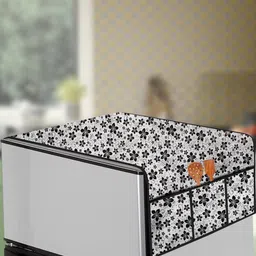 The Furnishing Tree Grey Plastic Refrigerator Cover-picture-11