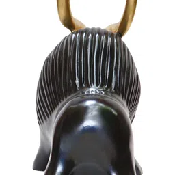 MISS PEACH Black Birds & Animals Idol Showpieces image 2