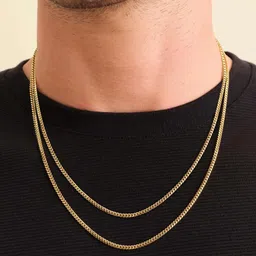 LITCHI Gold-Toned Stainless Steel Necklace-picture-39