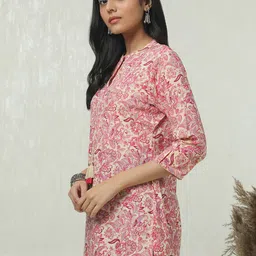 Soch Mandarin Collar Printed Tunic image 5