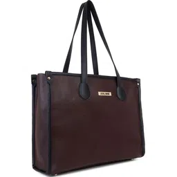 LEGAL BRIBE PU Structured Tote Bag image 2