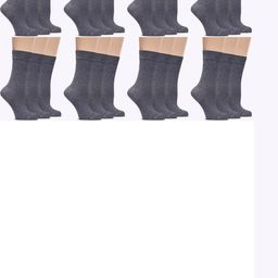MUKHAKSH Unisex Grey Socks-picture-1