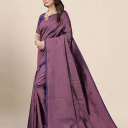 Mitera Woven Design Banarasi Saree image 3