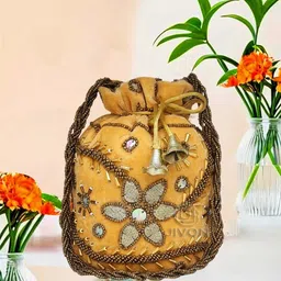 jivon Women Yellow Potli-picture-47