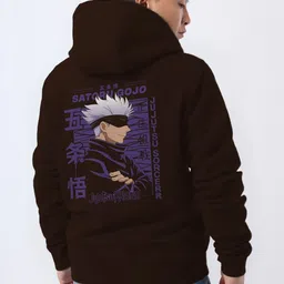 MaverIQ Men Printed Hooded Sweatshirt image 4