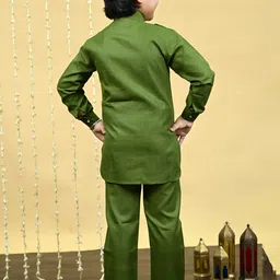BT DEZINES Boys Regular Kurta with Salwar image 2