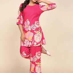Maheshwar Printed Round Neck Tunic & Palazzos Co-Ords image 5
