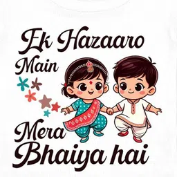 Arvesa Ek Hazaro Mai Behna Hai Printed Bodusuit image 2