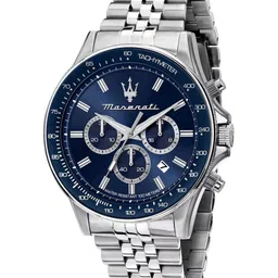 Maserati Men Dial & Stainless Steel Straps Analogue Multi Function Watch R8873640025-image-86