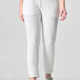 BAESD Women Relaxed High-Rise Trousers-image-90