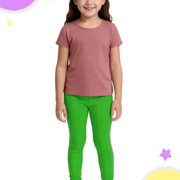 YK Girls Cotton Churidar-Length Leggings-picture-16