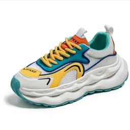 lucystores Men's White Comfortable Lightweight Outdoor Casual Running Shoes For Men Sneakers For Men image 4