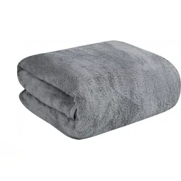 Fezora Blue & Grey Set of 3 450 GSM Bath Towels image 2