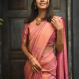 AMRUTKALA SAREES Woven Design Banarasi Saree image 2