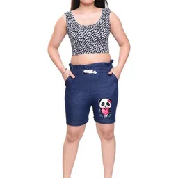 STYLOKAT Kids Girls Denim Shorts-image-8