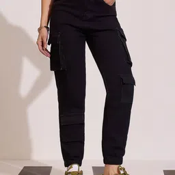DOLCE CRUDO Women Regular Fit High-Rise Heavy Fade Stretchable Jeans-image-53