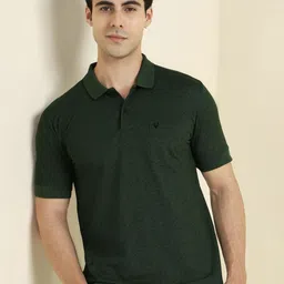 Allen Solly Geometric Printed Polo Collar Casual T-shirt-picture-26