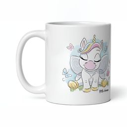 Mr UVD White & Blue Graphic Printed Ceramic Glossy Mug 350 ml-picture-13