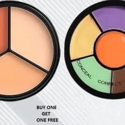 nigrifix Tricolor Concealer Natural Pro Concealer Palette-Corrector Concealers Concealer-picture-16