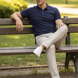 HARVIN Men Polo Collar T-shirt-picture-31