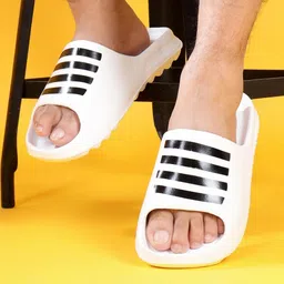 Pampy Angel Men White Flip Flops-image-54