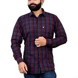 Marc Laurent Men Tartan Checks Checked Casual Shirt image 2