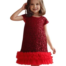 StyleCast x Revolte Embellished Ruffled A-Line Dress-picture-24